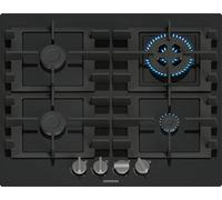 Siemens iQ300 EN6B6HK40 piano cottura Nero Da incasso 60 cm Gas 4 Fornello(i)