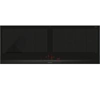 Siemens EX275HXC1E iQ700, Smart piano cottura a induzione, 90 cm, nero, con telaio, varioinduzione, TouchSlider, sensore di arrosto Pro - arrosto senza pericolo di bruciatura