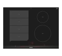 Siemens ex775lec1e iq700 piano induzione 70 cm vetroceramica nero