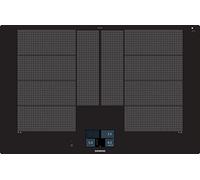 Siemens EX801KYW1E - Piano cottura da 79,2 cm, compatibile con Smart Home Connect/VarioInduzione Plus/VarioMotion/Sensore di cottura Plus con 5 livelli di temperatura, colore Nero