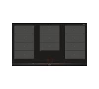 Siemens EX975LXC1E piano cottura Nero, Acciaio inossidabile Da incasso Piano cottura a induzione 5 Fornello(i)