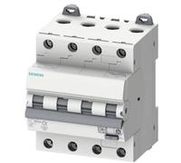 Magnetotermico differenziale Siemens 4P 16A 30mA 6kA 4M tipo A 5SU13467FP16