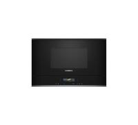 Siemens BF722L1B1 iQ700 forno a microonde da incasso, nero, cookControl7 - Programmi automatici, humidClean Plus - Pulizia degli interni, ideale per l'installazione rialzata, porta girevole con