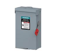 Siemens GF321NRLA 30-Amp, 3-Pole, 240V General Duty Plus Series Interruttore di sicurezza, Fusibile, Esterno