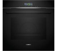 Siemens HB774G1B1, iQ700 - Forno da incasso intelligente, 60 x 60 cm, Made in Germany, colore: Nero activeClean Pirolisi & HumidClean Hydrolyse, Air Fry, programmi automatici, touch screen colorato