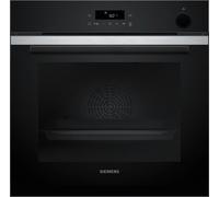 Siemens Forno da incasso HR272GES3, pirolitico con vapore, 71 L, 60 cm, inox/vetro nero, A+