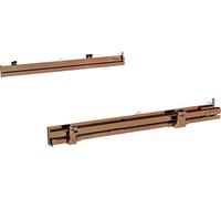 Siemens Accessorio per forno HZ638070 – Guide telescopiche Ottone/Acciaio inossidabile, Clip completo