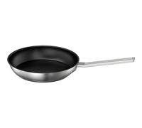 SIEMENS HZ9CF280, padella, diametro 22 cm, antiaderente in acciaio inox, per piani cottura a induzione, elettrici e a gas, distribuzione uniforme del calore, adatto al forno fino a 220 gradi
