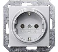 Siemens Indus.Sector SIEM Presa Schuko 5UB1931 Alluminio Metallizzato