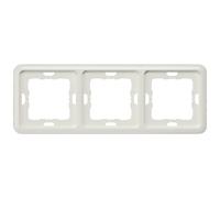 Siemens Interruttore 3 scomparti Telaio di copertura Delta Bianco 5TG1813 1 pz.
