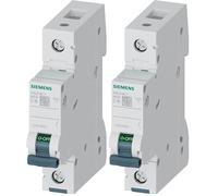 Siemens - Interruttore Automatico 5sl6, da 230/400 V, 1 polo c-16a (Confezione da 2)