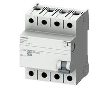 Siemens Interruttore Differenziale, 4 Poli, Tipo A, 40A, 30mA, 400V AC, Articolo 5SV5344-6