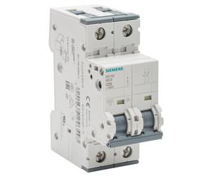 SIEMENS - Interruttore elettrico bipolare 20 A curva C per il scaricatore di sovratensione