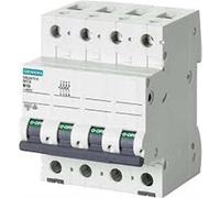 Siemens Interruttore magnetotermico 5SL6410-7BB 4 poli 10A Curva C 6kA 4 moduli