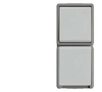 Siemens Interruttore Presa schuko Delta Grigio 5TA4816 1 pz.