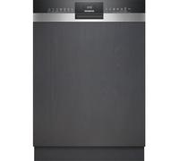Siemens iQ300, lavastoviglie parzialmente integrata, 60 cm, in acciaio inox, SN53HS10TE