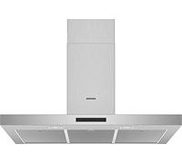 Siemens iQ300 LC96BBM50 cappa aspirante 580 m³/h Cappa aspirante a parete Acciaio inossidabile A - Cappa aspirante a parete (580 m³/h, Aspirante, A, D, 60 dB)