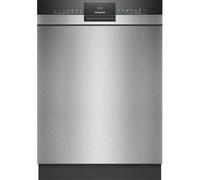 Siemens SN43ES22AE, iQ300 - Lavastoviglie intelligente, 60 cm, Made in Germany, cestino portaposate, apertura automatica della porta, tripla rackMatic, particolarmente silenziosa, varioSpeed, aquaStop