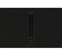 Siemens iQ500 ED811BS16E piano cottura Nero Da incasso 80 cm Piano cottura a induzione 4 Fornelloi Cappa da incasso (warehouse