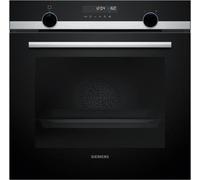 Siemens HB578GBS3, iQ500, forno da incasso 60 x 60 cm, activeClean pirolisi autopurificante, display TFT, aria calda 3D, riscaldamento rapido, cookControl40 programmi automatici, softMove, acciaio