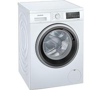 Siemens WU14UT70 - Lavatrice iQ500, caricamento frontale con capacità di 8 kg, 1400 giri/min, inferiore, SpeedPack L, programma per esterni, display LED simpleTouch, motore iQdrive, bianco, 60 cm