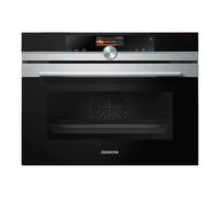 Siemens iQ700 CS636GBS2 forno Forno elettrico 47 L Nero, Acciaio inossidabile A+