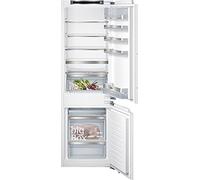 SIEMENS Frigorifero Combinato ad Incasso, Serie iQ500, h 177 cm, Capacità 266 Lt, Classe Energetica E, Bianco - KI86SADE0