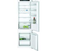 Siemens KI87VVFE1 iQ300 - Frigorifero congelatore da incasso, 216 kWh/anno, 200 l/hyperFresh, sistema di freschezza/lowFrost/illuminazione interna LED/bigBox/cerniera piatta