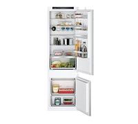 Siemens KI87VVSE0 iQ300 - Frigorifero congelatore da incasso, 216 kWh/anno, 200 l/hyperFresh, sistema di freschezza/lowFrost/illuminazione interna LED/bigBox/porta di traino