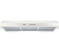 Siemens LU93LCC20 iQ300 - Cappa aspirante a Parete, Larghezza 90 cm, Illuminazione a LED, Interruttore a Pulsante, Filtro antigrasso Metallico, Bianco con Paralume in Vetro
