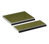 Siemens LZ11KKB16 - Filtro antiodore Clean Air Plus, filtro di ricambio per cappe da cucina, accessori per il ricircolo dell'aria, funzione anti-pesce e anti-rullo, durata 12-18 mesi, adatto per cibo