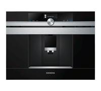 Siemens - Macchina da Caff Espresso Automatica da Incasso iQ700 CT636LES6 Serbatoio 2.4 Lt. Potenza 1600 Watt Colore Acciaio Inox