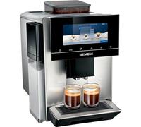 SIEMENS Macchina da caffè automatica EQ900 plus TQ903DZ3, pulizia automatica e decalcificazione, controllo app, display intuitivo, modalità barista, riduzione del rumore, smerigliatrice premiata, 1500