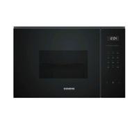 Siemens Microonde Integrabile iQ500, 59 x 38 cm, CookControl, HumidClean, Grill, Nero, BE525LMB1