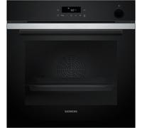 Siemens Forno pirolitico con vapore da incasso HR272GES3 finitura inox e vetro nero da 60 cm