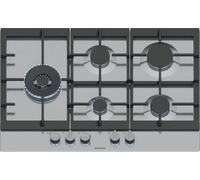 Siemens Piano cottura a gas EC7A5SI90 finitura acciaio inox da 75 cm