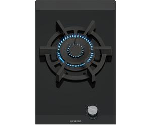 Siemens Piano cottura a gas ER3A6AI10 in vetroceramica nero da 30 cm
