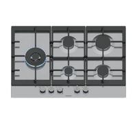 Siemens Piano cottura a gas EC7A5SI90 finitura acciaio inox da 75 cm