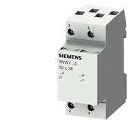 SIEMENS - PORTAFUSIBILI PER CARTUCCE CILINDRICHE 10X38MM 2 POLI IN:32A UN:AC690V