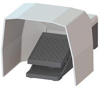 Siemens - Pulsante pedale ingresso cavo IP65 Contatto aperto + contatto chiuso coperchio