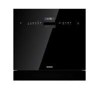 Siemens SC05IB00TE, iQ500, lavastoviglie compatta 60 cm, 8 coperte, varioSpeed Plus, hygienePlus, sistema di cestello flessibile, funzionamento touch, funzionamento silenzioso, programma automatico,