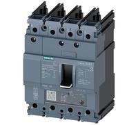 SIEMENS SENTRON 3VA5, interruttore di circuito MCCB a 4 poli, 100 A, capacità di spegnimento 5 kA, montaggio a pannello