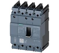 SIEMENS SENTRON 3VA5, interruttore di circuito MCCB a 4 poli, 25 A, capacità di spegnimento 7 kA, montaggio a pannello