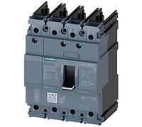 SIEMENS SENTRON 3VA5, interruttore MCCB a 4 poli, 70 A, capacità di spegnimento 10 kA, fisso