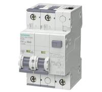 SIEMENS Sentron 5SU1 FI/LS Interruttore 16A, 2 poli, tipo C, sensibilità 30mA