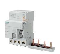 Blocco differenziale Siemens 4P 63A 30mA tipo A 3 moduli per 5SL6-5SL4 5SM23466
