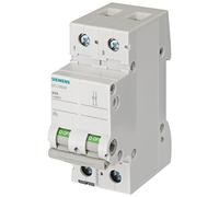 Interruttore sezionatore OFF Siemens 63A 2 poli 2M 5TL12630