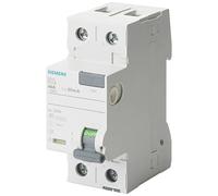 Siemens sentron - Interruttore differenziale tipo-f 25 A 1 + N 30 MA 230 V 2 Moduli