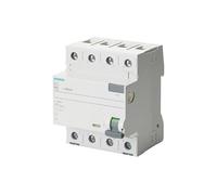 Siemens sentron - Interruttore differenziale tipo-f 40 A 3 + neutro 300 mA 400 V 4 moduli