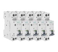 SIEMENS - Set di 5 interruttori elettrici fase + neutro 10 A